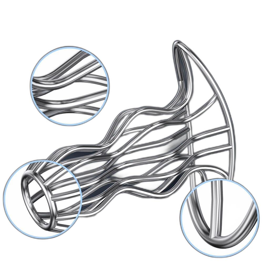 Axelrod - Steel Hollow Tunnel Anal Plug - Butt Plug Expander