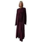 Cardigan Knitted Cardigan Sleeveless Dress Two-piece Set