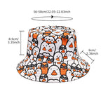 Cute Duck Bucket Hat Women's Japanese Trendy All-matching