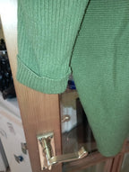 WOMEN'S ITALIAN LONG GREEN JUMPER/DRESS