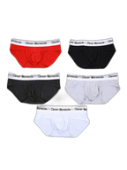 3 Pack Men's Supportive Fit High-Stretch Ultra-Soft Cotton Classic Briefs
