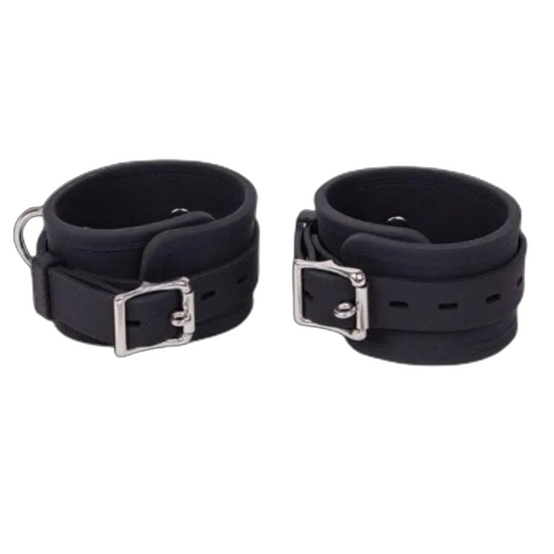 Mister B Leather Silicone Ankle Restraints