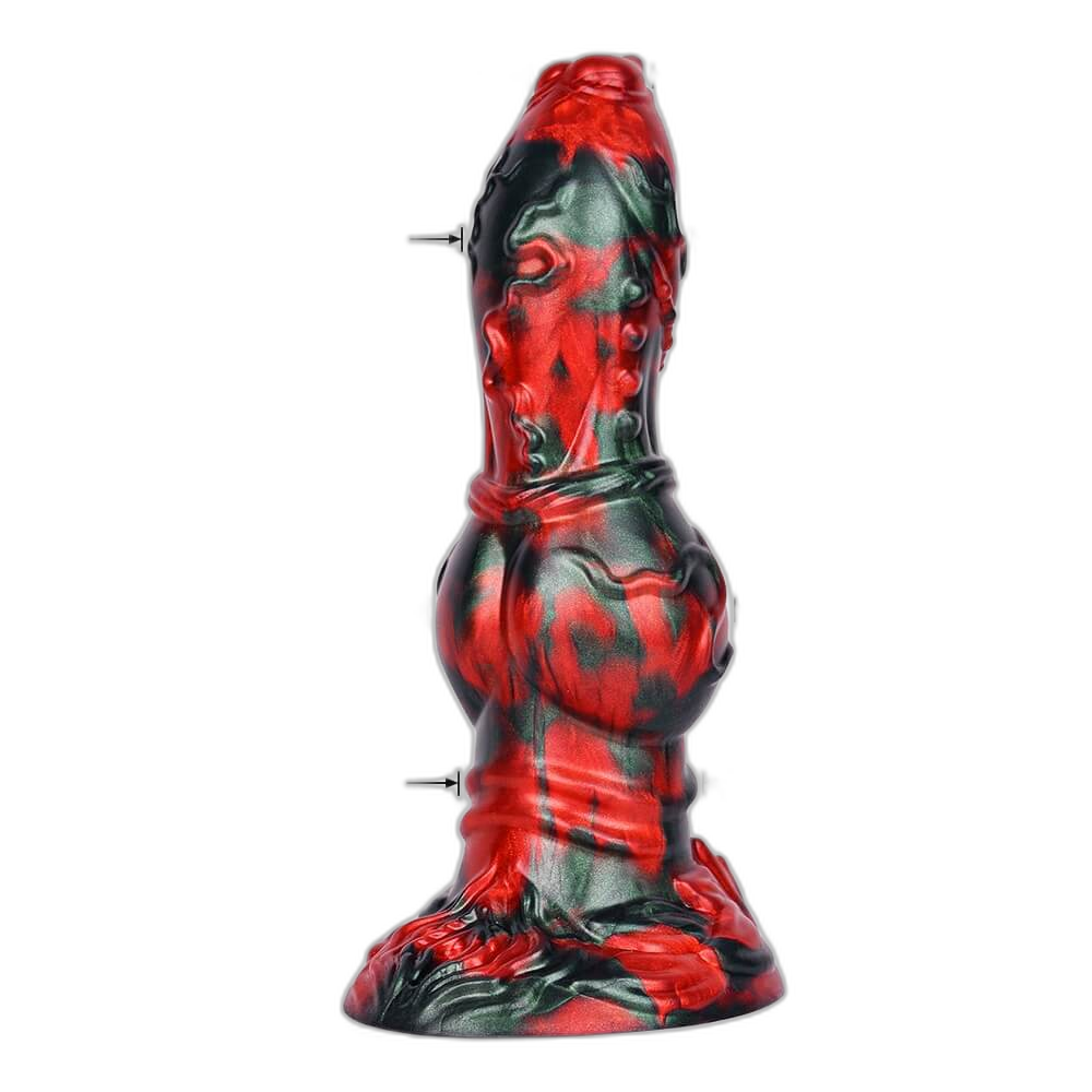 Chamrosh - 9 Inch Knotted Dildo - Kanis Dildo