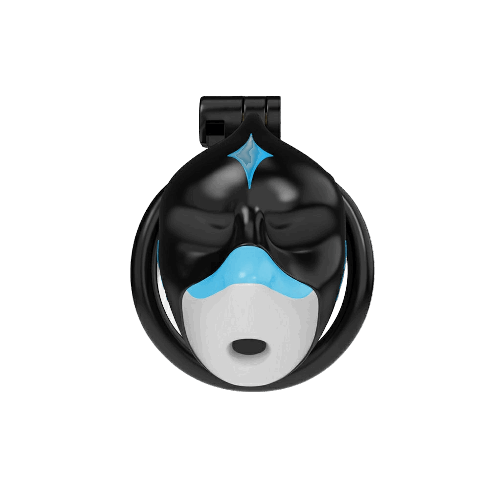 Furrjoi Shark Chastity Cage Light Blue