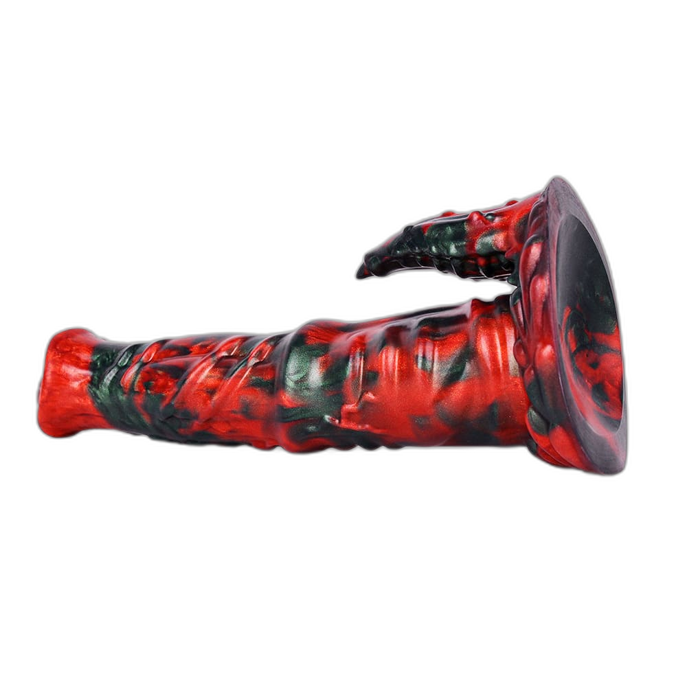RedRavager – 9 Inch Fantasy Dildo – Horse Dildo with Tentacle Branch