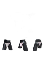 2 Pack Men's Sexy Seamless Semi-Transparent Thong & Strings