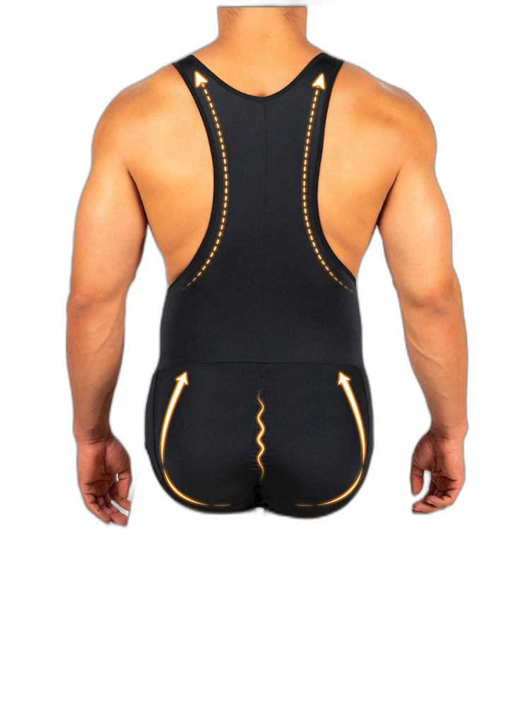 Men's Butt-Lift Briefs One-Piece Underwear