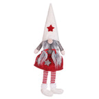 Christmas Decoration Faceless Doll Girl Figurine