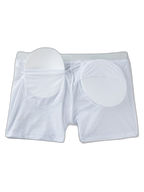 Sponge Cushion Mesh Buttock Boxer Briefs