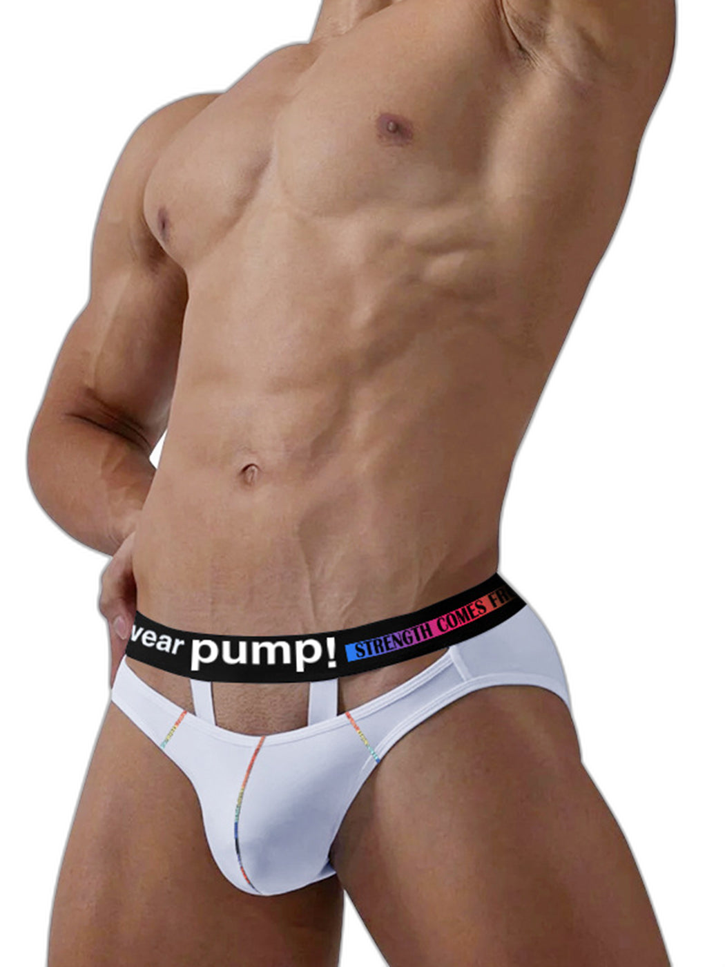 2 Pack Men’s Sexy Low-rise Garter Briefs