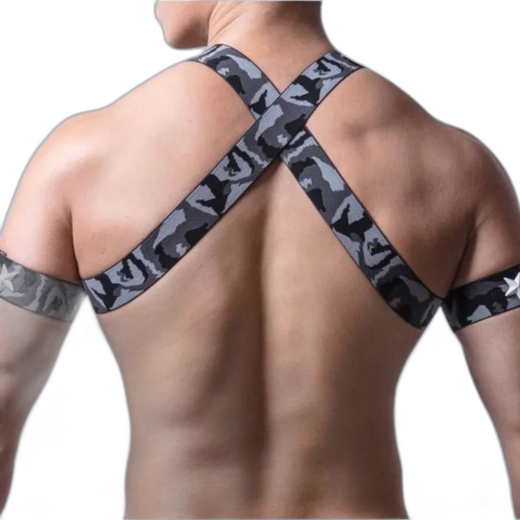 Camouflage Gogo Muscle Harness