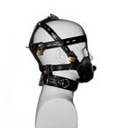 Tumbled Leather Muzzle Harness