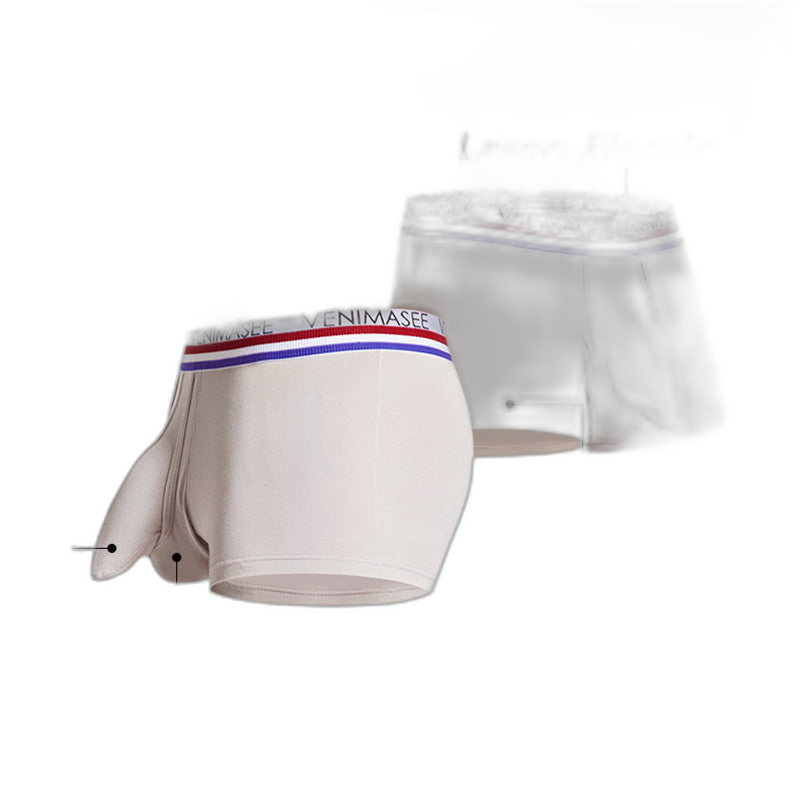 Modal Underwear Separate Pouch Boxer Briefs