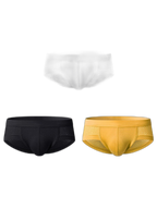 3 Pack Mens Contour Pouch Support Breathable Briefs