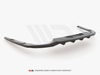 Maxton Design - CENTRAL REAR SPLITTER (VERTICAL BARS) SKODA OCTAVIA SPORTLINE MK4