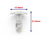 VAG Engine Undertray Fastener Kit - Turn Screws & Speed Nuts for Splash Shield 8D0805960