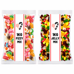 2 For £15.00 1kg Pick N Mix Sweets Fizzy & Jelly