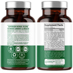 2-Pack N1N Premium Organic Green Superfood – 28 Ingredients, 120 Ct