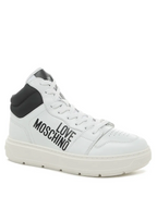 LOVE MOSCHINO Womens Sneakers Size UK 3 EU 36 Trainers Leather