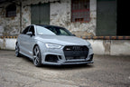 Maxton Design - FRONT SPLITTER V.2 AUDI RS3 8V FACELIFT SEDAN (2017-20)