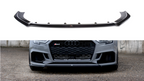 Maxton Design - FRONT SPLITTER V.2 AUDI RS3 8V FACELIFT SEDAN (2017-20)