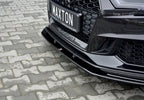 Maxton Design - FRONT SPLITTER V.1 AUDI RS3 8V FACELIFT SPORTBACK (2017 - 20)