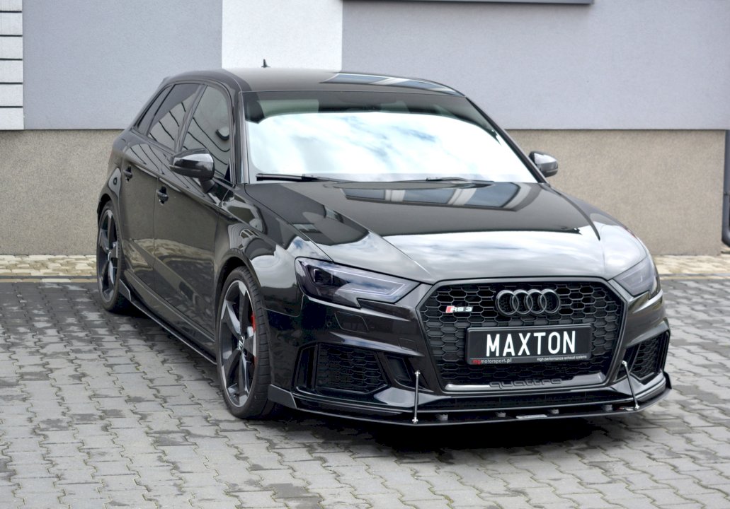 Maxton Design - Front Racing Splitter V.2 Audi RS3 Sportback 8V Facelift