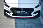 Maxton Design - FRONT RACING SPLITTER HYUNDAI I30 MK3 N