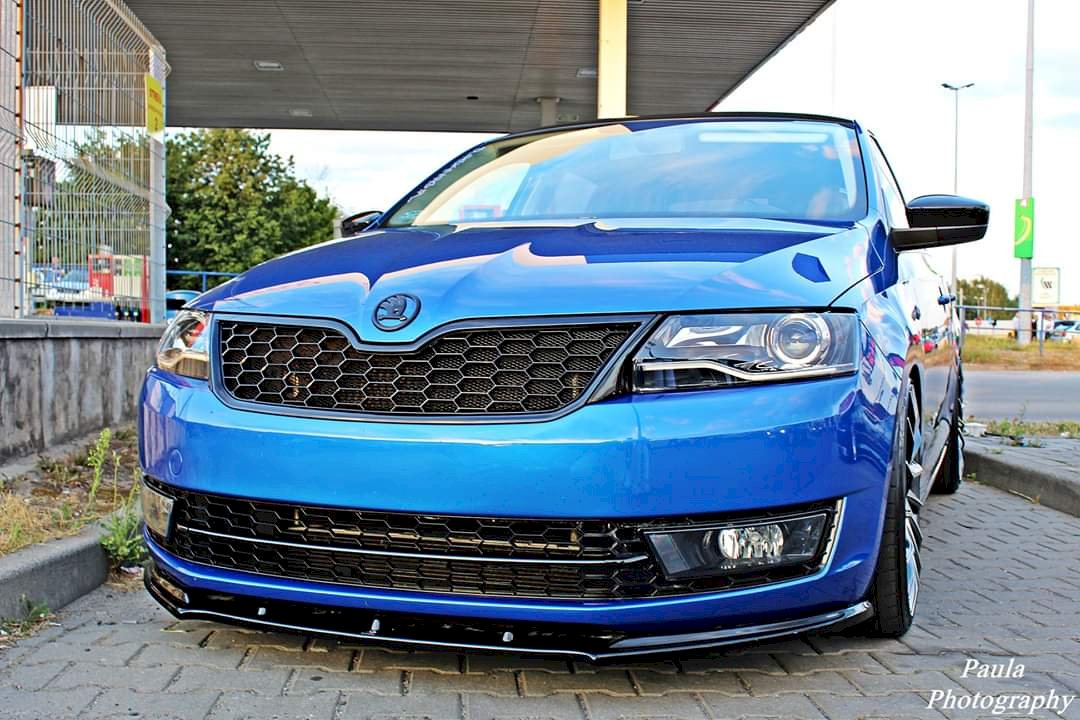 Maxton Design - FRONT SPLITTER SKODA RAPID