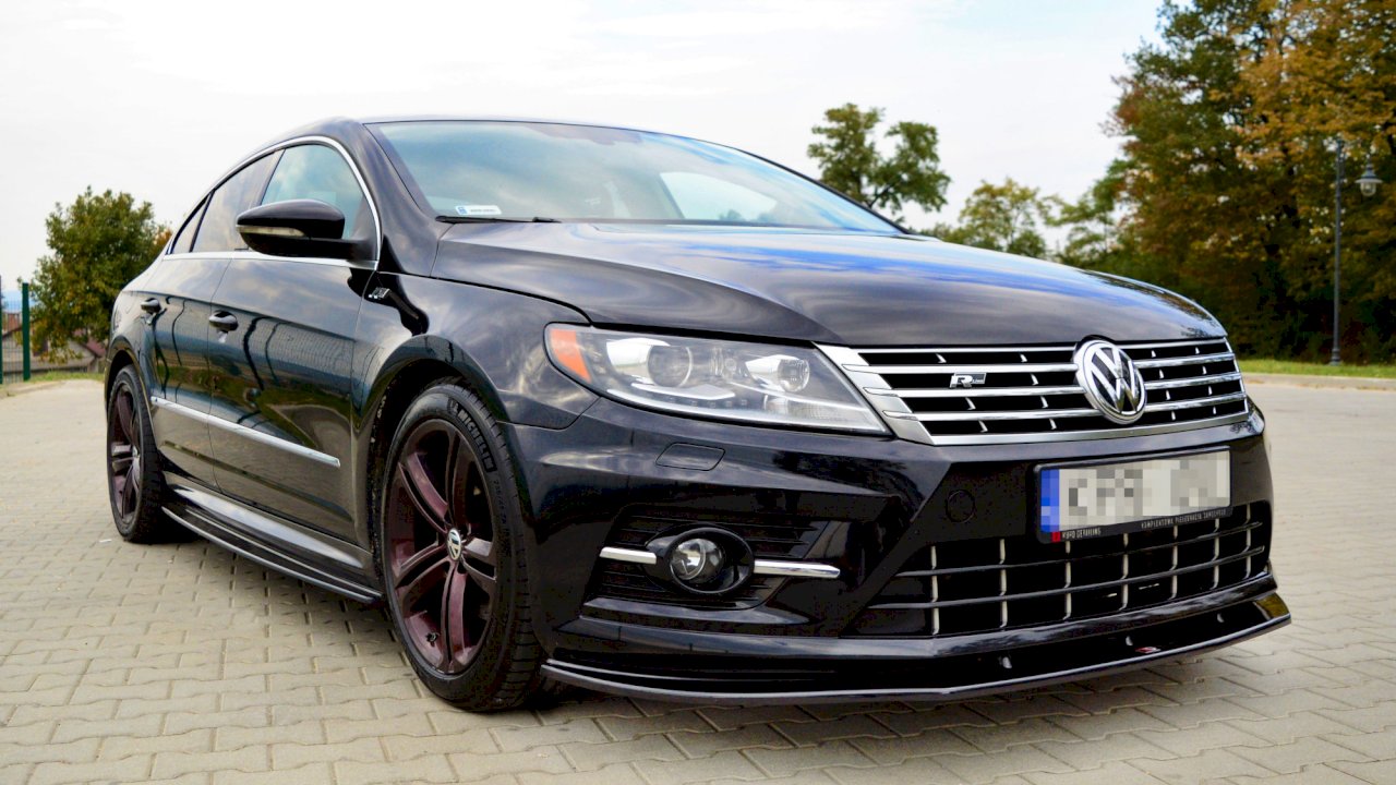 Maxton Design - FRONT SPLITTER VOLKSWAGEN CC R-LINE (2012-2017)
