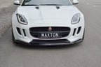 Maxton Design - FRONT SPLITTER V.1 JAGUAR F TYPE (2013-16)