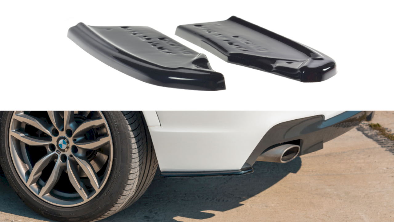 Maxton Design - REAR SIDE SPLITTERS BMW X3 F25 M-PACK FACELIFT (2014-2017)