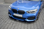 **CLEARANCE** Maxton Design - FRONT RACING SPLITTER V.1 BMW 1 F20/F21 M-POWER FACELIFT (2015-19) (NO RETURN)