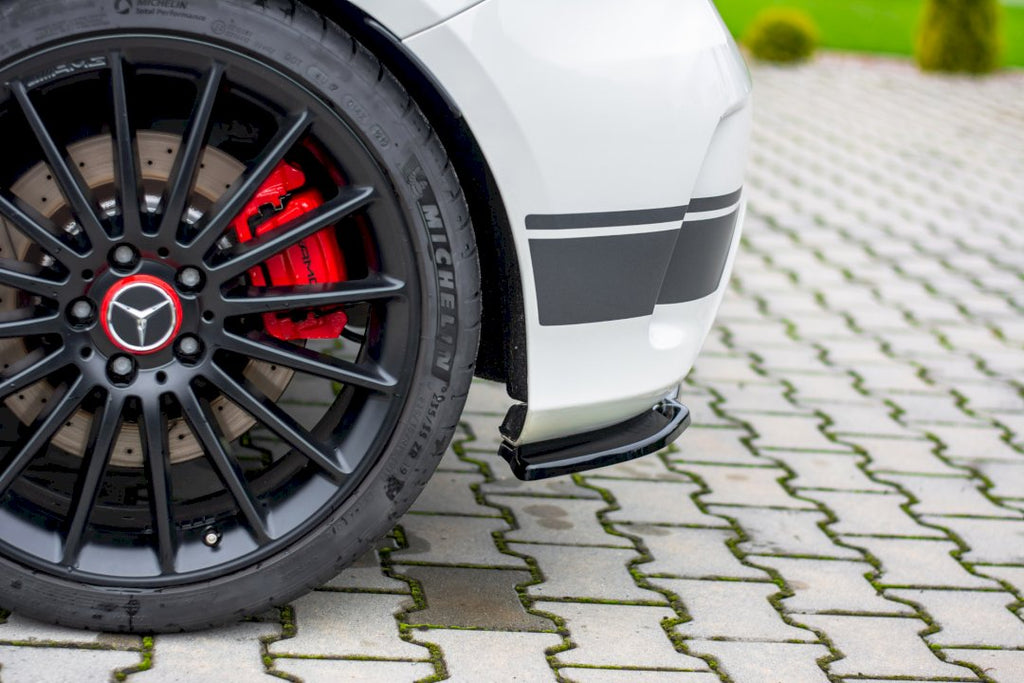 Maxton Design - REAR SIDE SPLITTERS MERCEDES A45 AMG W176 (2013-2015)