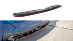 Maxton Design - CENTRAL REAR SPLITTER V.2 SUBARU WRX STI