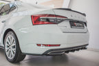 Maxton Design - REAR SIDE SPLITTERS SKODA SUPERB MK3 FL (2019-)
