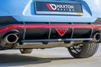Maxton Design - CENTRAL REAR SPLITTER (W/ VERTICAL BARS) HYUNDAI I30 MK3 N FASTBACK (2018-)