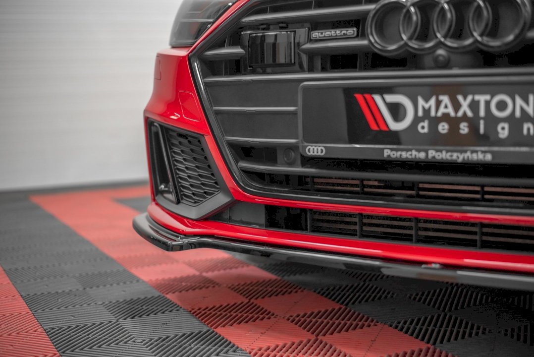 Maxton Design - Front Splitter V.1 Audi A7 S-Line C8 / S7 C8 / C8 Facelift / S7 Facelift