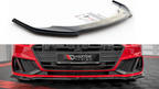 Maxton Design - Front Splitter V.1 Audi A7 S-Line C8 / S7 C8 / C8 Facelift / S7 Facelift