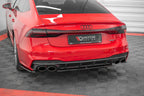 Maxton Design - CENTRAL REAR SPLITTER AUDI S7 C8/ A7 S-LINE C8 SPORTBACK