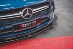 Maxton Design - FRONT SPLITTER V.3 MERCEDES A35 AMG PREMIUM + W177 (2018-)
