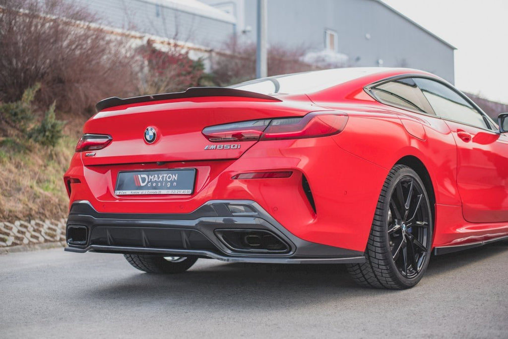 Maxton Design - Rear Splitter BMW 8 Coupe M-Pack G15