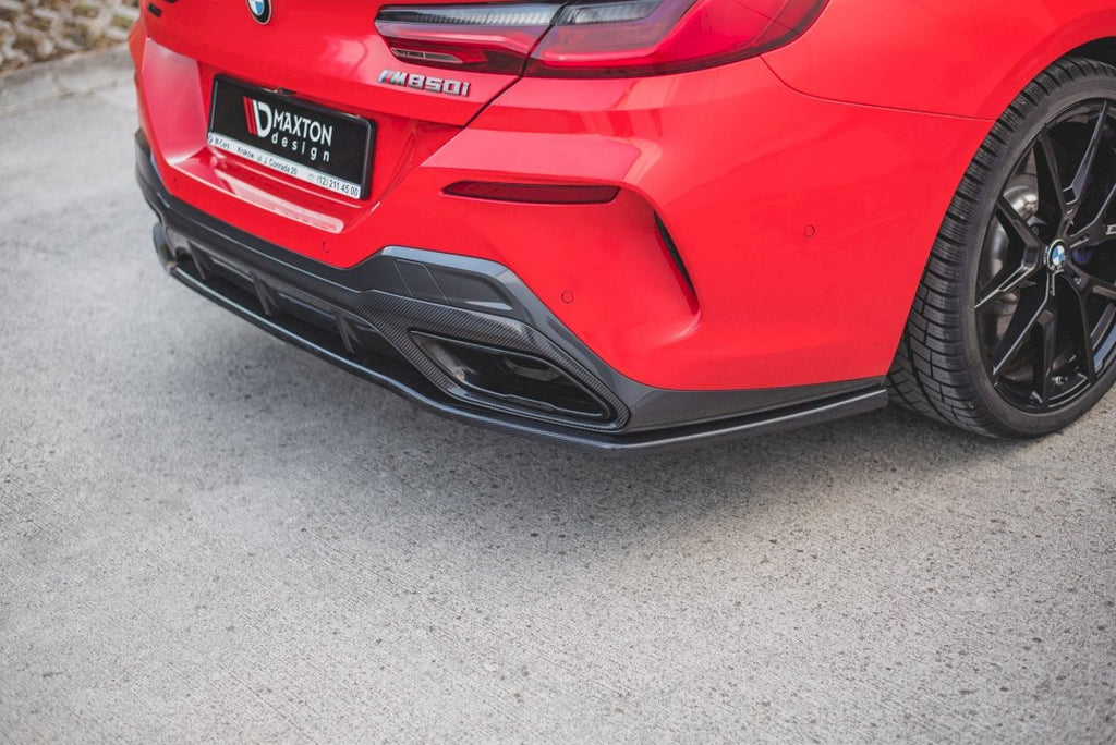 Maxton Design - Rear Splitter BMW 8 Coupe M-Pack G15