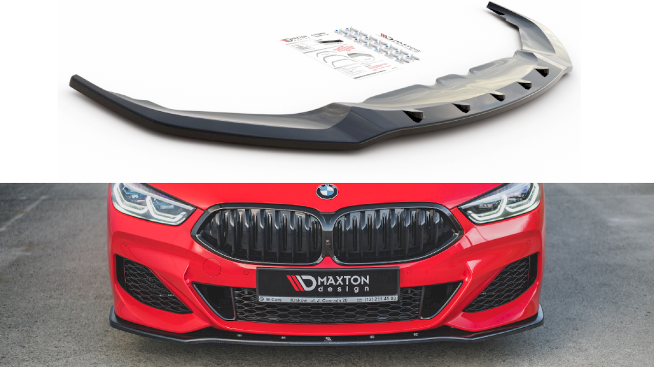 Maxton Design - Front Splitter V.1 BMW 8 Coupe G15 / 8 Gran Coupe M-pack G16