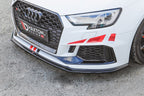 Maxton Design - FRONT SPLITTER V.2 AUDI RS3 8V FACELIFT SPORTBACK (2017-2020)