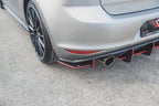 Maxton Design - STREET PRO REAR SIDE SPLITTERS V.1 VW GOLF MK7 GTI