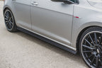 Maxton Design - STREET PRO SIDE SKIRT SPLITTERS VW GOLF MK 7 GTI 2013-2016