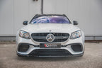 Maxton Design - FRONT SPLITTER V.2 MERCEDES BENZ E63 AMG ESTATE/ SALOON S213/W213