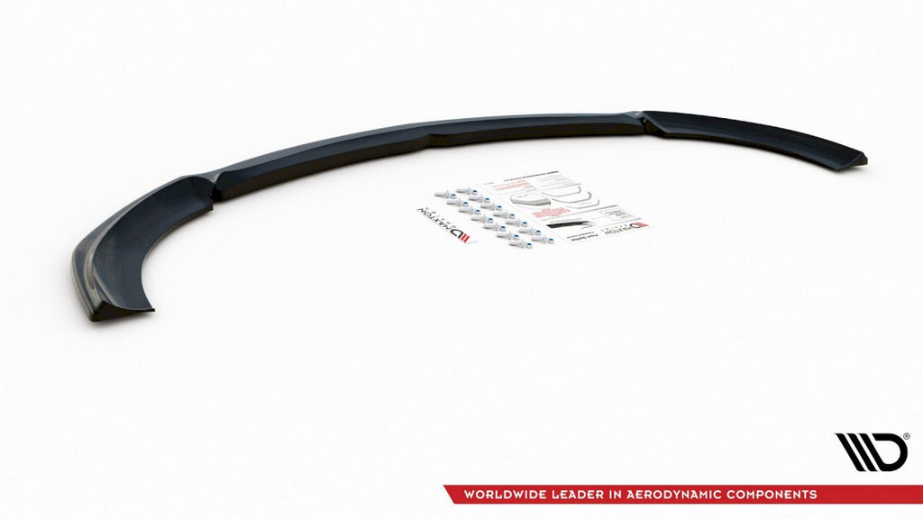 Maxton Design - FRONT SPLITTER V.2 MERCEDES BENZ E63 AMG ESTATE/ SALOON S213/W213