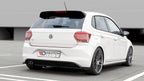 Maxton Design - Rear Splitter (Vertical Bars) Volkswagen Polo GTI / R-Line Mk6 (2017-2021)